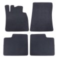 Secos 4pcs Replacement Black Velour Front Rear Floor Mats Carpet For Mercedes-benz W463a G Class 2002 2003 2004 2005 2006 2007 