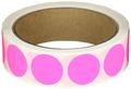 Aviditi Dl611k Circle Inventory Color Coded Label 1 Diameter Fluorescent Pink Roll Of 500 