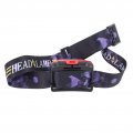 Led Headlamp Ipx7 Waterproof Usb Rechargeable Headlight With Sensor Outdoor Activities Lighting For Fishing Running