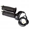 Black Twist Throttle Grip For Electric Scooter Ebike Bicycle And Tricycle 3 Pin Control With Modern Design 