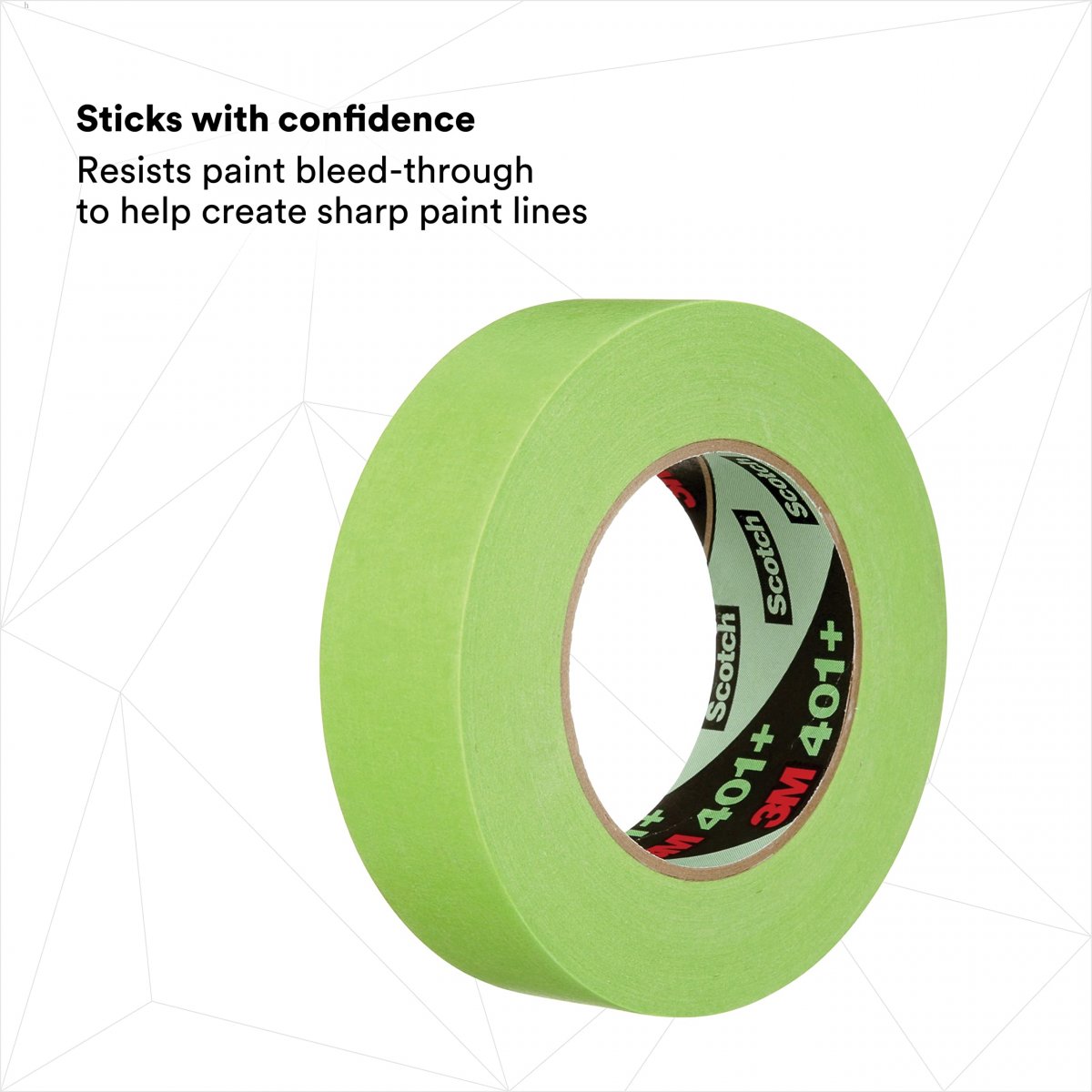 401 High Performance Masking Tape 2 In X 60 Yd Green Crepe Paper Heat Resistant Up To 250 Degrees Fahrenheit Industrial Grade