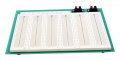Bud Industries Bb-32623 Plate Mounted Breadboard-6 Terminal Strip 11 L X 8 W 0 3 H Gray 