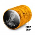 Crappie Illustration Valve Stem Caps For Tire Rim Wheel Aluminum Yellow
