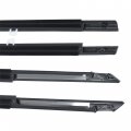 Labwork 4pcs Weatherstrip Window Moulding Trim Seal Belt Chrome Replacement For 2008-2012 Honda Accord