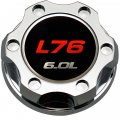 Vms Racing Chrome Oil Cap L76 6 0l In Billet Aluminum Compatible With Pontiac Gt G8 V8 08-09 2008-2009