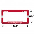 Nhl Detroit Red Wings Logo License Plate Tag Frame