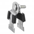 Rubber Cushion Strut Clamp Fit For 1-1 16 Pipe Cushioned Rigid Steel Mounting Pex Tubing To Channels 