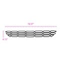Lower Bumper Grille Skin Guard Snap On Insert For Chevy Silverado 1500 2016 2017 2018 Black Abs Front Radiator Protector