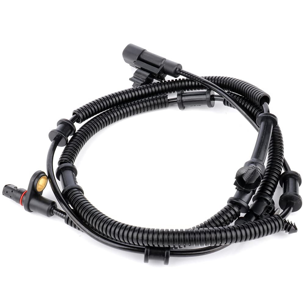 Abs Wheel Speed Sensor 2 Piece Set Left Right Rear For 2008-2011 Chrysler Town And Country Dodge Grand Caravan Volkswagen