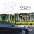 A Absopro Headlamp Lens Cover 63127165771 63127165785 For Bmw 325i 2002-2005 Polycarbonate Clear Set Of 2