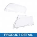 A Absopro Headlamp Lens Cover 63127165771 63127165785 For Bmw 325i 2002-2005 Polycarbonate Clear Set Of 2