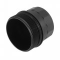 X Autohaux Vehicle Engine Oil Filter Housing Cover Cap For Bmw 650i 750i 550i 750li 745li 11427521353