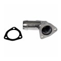 Engine Coolant Thermostat Housing For Workhorse Custom Chassis P32 2001 2005 Metal Natural Finish 180 Degrees Neck Angle 1 5 In 