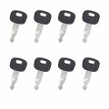 Notonmek Rc411-53933 Ignition Keys 8 Pack 459a Rc461-53930 For Kubota Kx121-3 Kx161-3 Kx41-3 Kx71-3 Kx91-3 U15 U17 U25s U35 L39