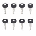 Notonmek Rc411-53933 Ignition Keys 8 Pack 459a Rc461-53930 For Kubota Kx121-3 Kx161-3 Kx41-3 Kx71-3 Kx91-3 U15 U17 U25s U35 L39