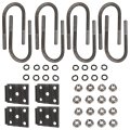 Trailer U Bolt Kit 5 1 2 Inch Long Axle Diameter For Double Eye Leaf Spring Connect At Vehicless Boat 3500lbs Trailer Axles