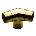 Lavi 2 Polished Brass Flush 135 Degree Side Outlet 