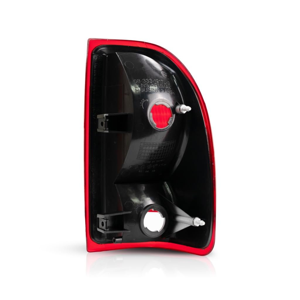 Tail Light Assembly For Dodge Dakota 1997 2004 Driver Side Lens And Housing Replacement 55055113 Ch2800126 Halogen Clear Red