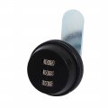 Uxcell 18mm Cylinder 3-dial Combination Cam Lock Camlock For Cabinet Drawer Mailbox
