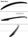 Fits For 2011-2014 8th Gen Hyundai Sonata Sporty Painted Glossy Black Trunk Lid Spoiler