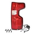 Tail Light Beake Lamp For Chevy Silverado 1500 2019-2023 Fit 2500hd 3500hd 2020-2023 Halogen Type Only Not Fit W Factory Led 