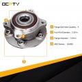 Ocpty New Wheel Hub Bearings Front 5 Lugs W Abs Compatible For S80 S60 V70 Xc70 1999-2009 With Oe 513194 Pack Of 1