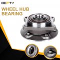 Ocpty New Wheel Hub Bearings Front 5 Lugs W Abs Compatible For S80 S60 V70 Xc70 1999-2009 With Oe 513194 Pack Of 1