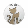 1080 Graphics Meow Gift For Cat Stickers Lover Key Chain Double Sided Stainless Steel Keychain 