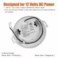 3 In Led Rv Puck Light 12v Interior Recessed Mount Down For Motorhomes Camper Caravan Trailer Boat 4000k Cool White 6 Pack