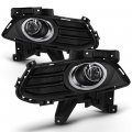 2013 2014 2015 2016 Ford Fusion Bumper Fog Lights Driving Lamps Assembly Driver Passenger Side 