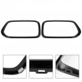 Topteng Car Front Bumper Grill Frame Cover Trim Carbon Fiber Fits For Bmw X2 Series F39 2018 2019 2020 2021