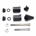 Httmt Mt219-064- Black Frame Slider Crash Protection Compatible With 2010-2013 Bmw S1000rr 2013 Hp4