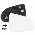 X Autohaux Car Rearview Mirror Glass W Backing Plate Heated Right Passenger Side For Hyundai Elantra 2015 2017 2018