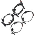 Abs Wheel Speed Sensor 4 Piece Set For Chrysler 300 2005 2010 Dodge Challenger 2008 Charger 2006 Magnum Als1931 Als1936 Als1133 