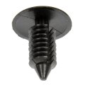 Gmc Savana 3500 2500 4500 2015 16 17 18 2019 Panel Trim Retainer Nylon Plastic Black Shield Fastener 0 313 In Hole Size 11 Head 