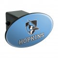 Johns Hopkins University Primary Logo Oval Tow Hitch Cover Trailer Plug Insert 2