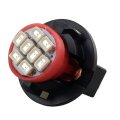 Glofe T10 194 168 Dash Instrument White Led Light Bulbs Bright Panel Gauge Cluster Dashboard 10pcs Set Red