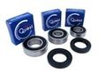 Boss Bearing 41-6155bp-8h8-b Premium Rear Wheel Bearings And Seals Kit Kawasaki Ex500 Ninja 1994-2009 