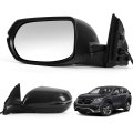 Driver Door Mirror Assembly For 2017 2022 Honda Crv Ex L 9 Pin Gray Nh 797m Heated With Power Glass Adjustment Turn Signal 