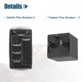 X Autohaux Universal Rocker Switch Turn Signal Street Legal Kit Light For Atv Utv Side By Flasher Relay Harness