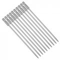 Uxcell 10 Pcs T8 Magnetic Torx Screwdriver Bits 1 4 Inch Hex Shank 5 9-inch Length S2 Security Tamper Proof Screw Driver Kit