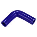 1 Pcs 19mm 0 75 -22mm 87 Id 90mm 3 54 Length 90 Degrees Blue Car Silicone Hose Coolant Universal 
