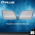 G-plus Front Headlight Lenses Cover Compatible With 2005-2009 Mustang Not Forshelby Gt500 Models Chrome Housing A Pair Left