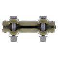 Tie Rod End Adjusting Sleeve For 1994 20 Dodge Ram 1500 Steel Green Female 1 And 2 1 44 In Outside Diameter Bolts Included 