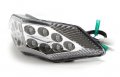 Motodynamic Integrated Sequential Led Tail Lights Clear Lens For 2013-2017 Kawasaki Ninja 300