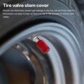 20 Pack Aluminum Alloy Car Wheel Tire Valve Caps Tyre Rim Stem Covers Universal For Cars Suvs Bike Trucks And Motorcycles Red 1