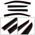 Window Visors Sun Rain Guards Deflectors For Car 4-pack Vent Shade Deflector Replacement C-hr 2018-2020