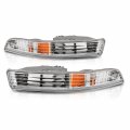 Amerilite Replacement Bumper Parking Lights Amber Lh Rh Pair For 1994-1997 Acura Integra Passenger And Driver Side