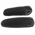 Seat Armrest Cover 2pcs Car Synthetic Leather For Rx 300 330 350 2003a 2009 Black