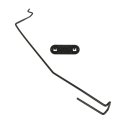 Hood Latch Holder Rod Safety Catch Replacement For Ram 1500 2002-2008 2500 3500 2003-2009 
